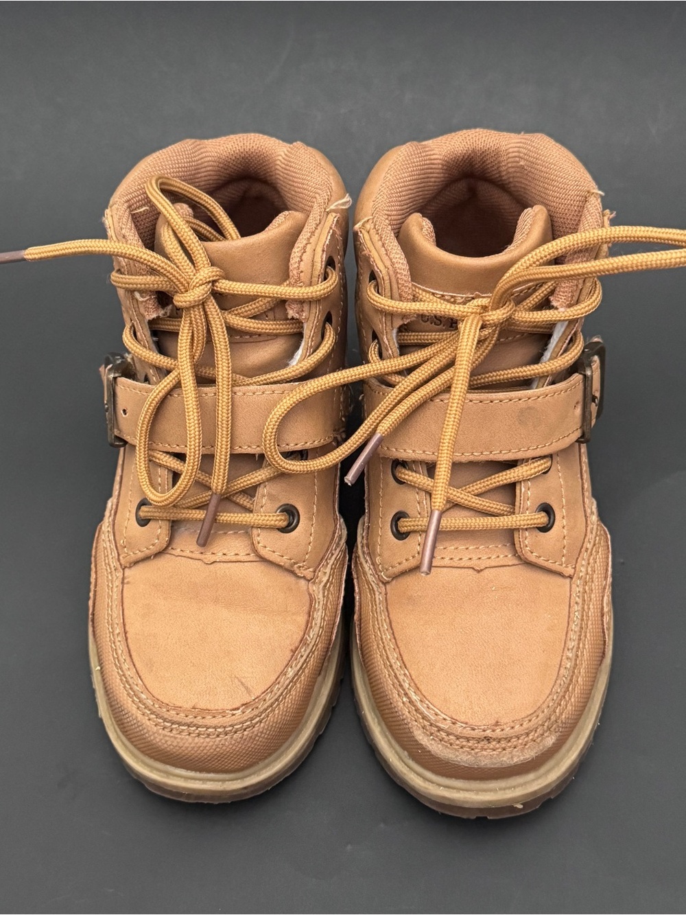 U.S. Polo Assn. Toddler Boots Size 12 Tan High-Top Boots